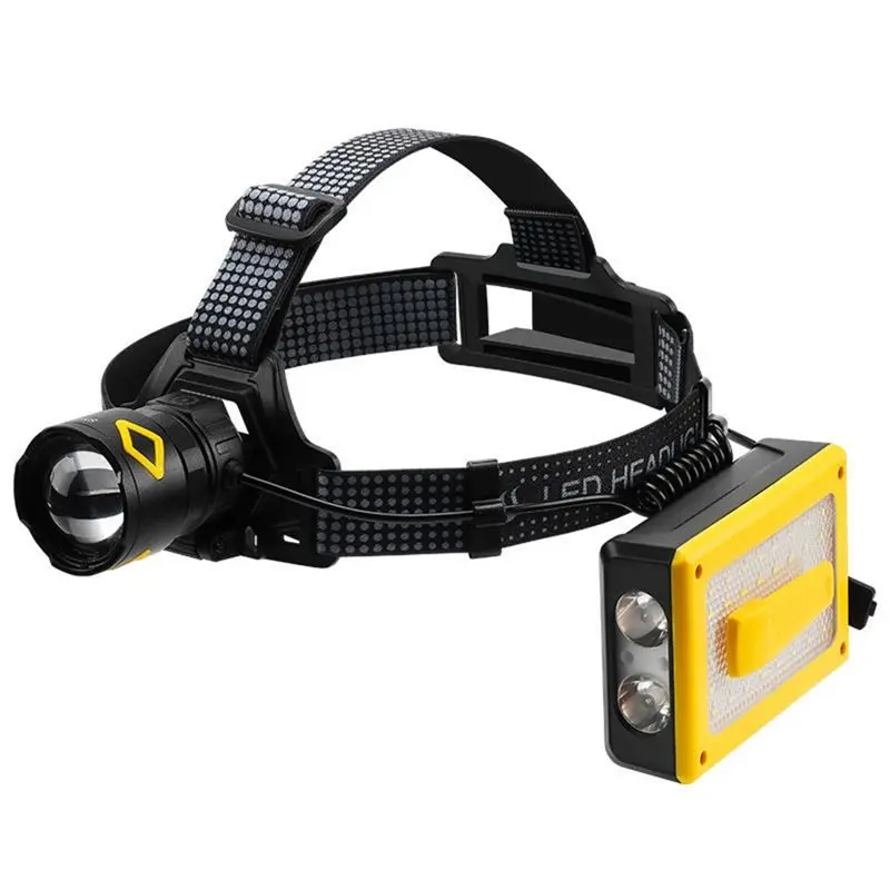 

【SPECIAL】High-Intensity Rechargeable White Light Headlamp USB Charging Outdoor Zoom Long-Range Built-In Battery Pack LED Headlam