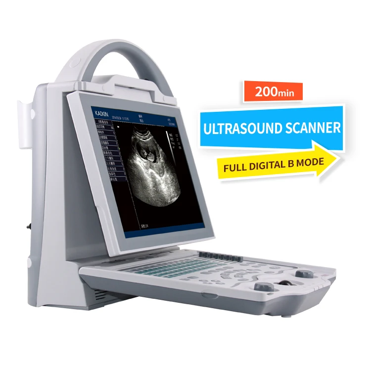 Quality Assured Veterinary Portable B/W Ultrasound Machine Animal Ultrasound Scanner