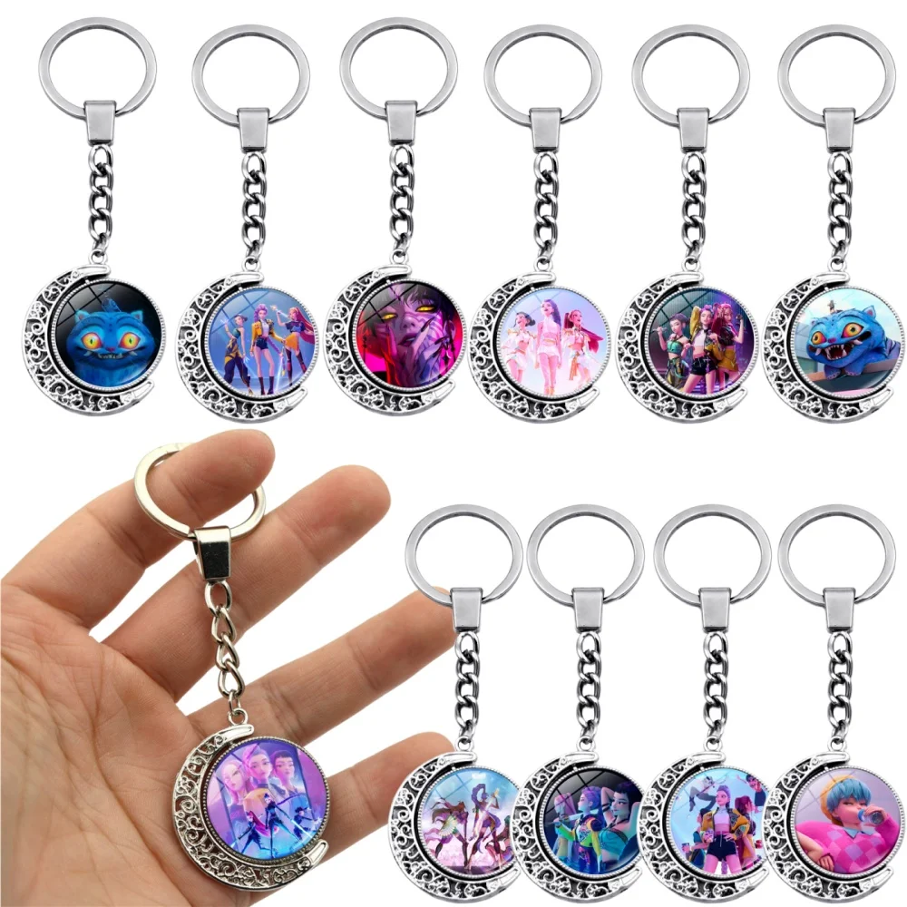 

Вращающийся брелок «Охотник на демонов», креативный кулон на рюкзак, подарок для фанатов охотника, сувениры для вечеринок, детский рождественский подарок