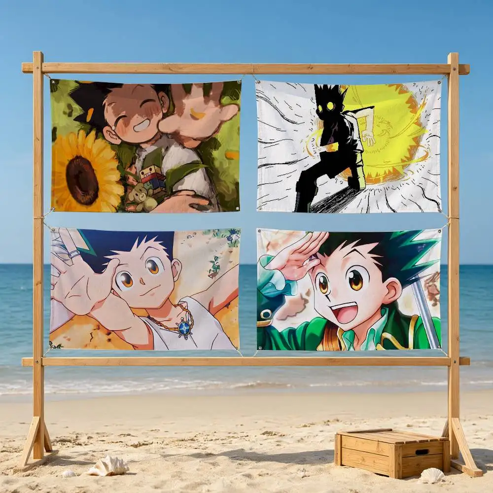 G-Gon Freecss Hunter x Hunter  Flags Wall Hanging Tapestry Outdoor Garage Room Decorative flag Background Blanket