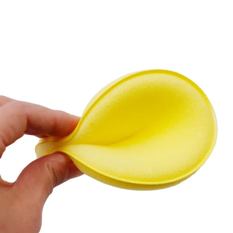 1-24 pièces éponge en mousse pour voiture tampons applicateurs de cire éponges de polissage de détail automobile tampons de polissage de cire de lavage de voiture Kit de nettoyage 10cm