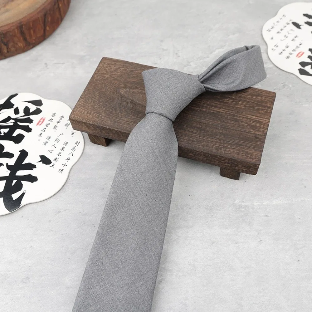 Fashion Stripes Mens Tie Woven Soft Cotton Necktie Classic Neck Ties Gift