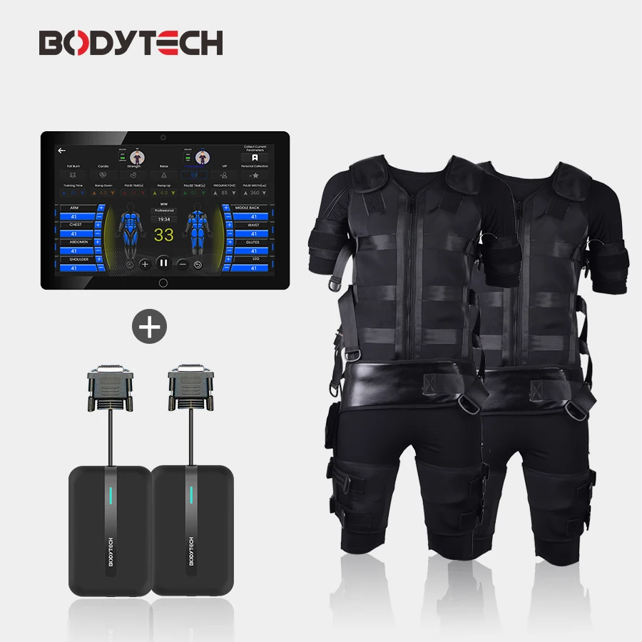 

EMS Suit Wireless For Gym Fitness Electrostimulation Whole Body EMS Suit For Studio Tenue EMS