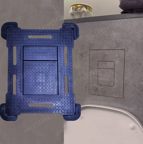The 9-series panel magnetic suction is suitable for easy loading and unloading of the same hidden toilet water tank