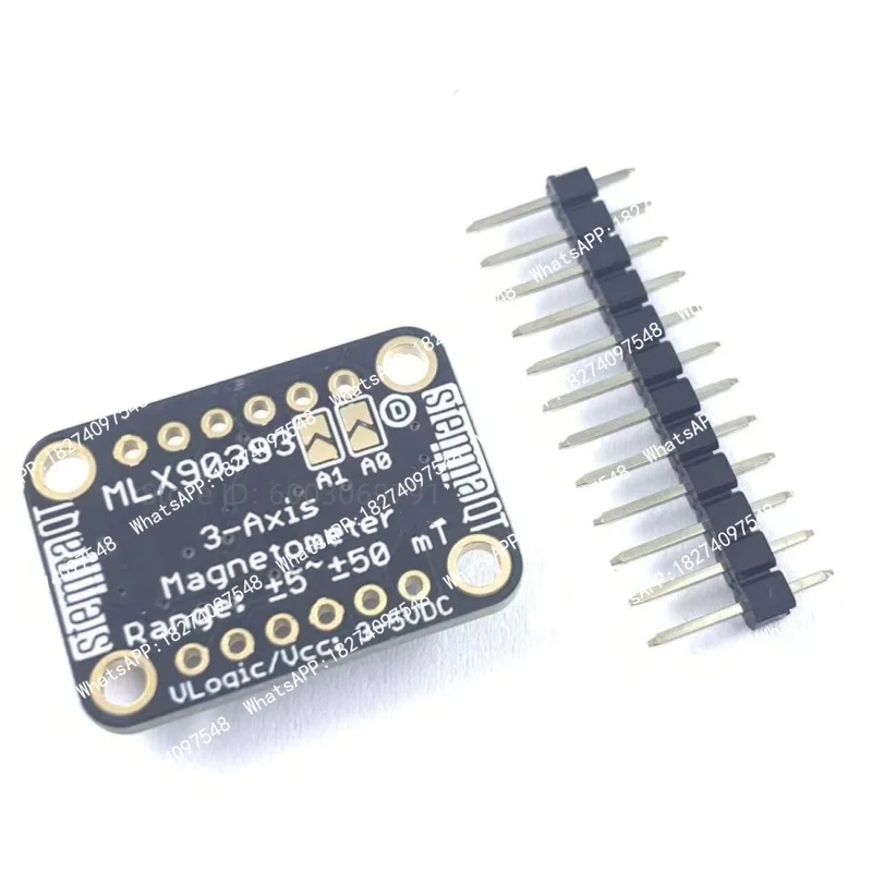 1Pcs MLX90393 3-axis magnetic magnetometer sensor module