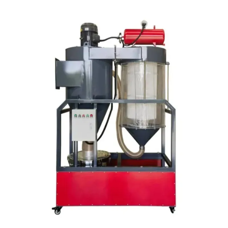 New Three Phase Carbon Steel 5 Two-Stage Hepa Filtration Cyclone Dust Collector for Furniture and Wood Factories