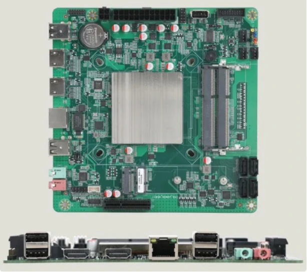 Dual 2.5G I226-V Ethernet Ports, Dual M.2 NVMe Slots with PCIe 3.0 Expansion Slot for Storage Server，N100 NAS Motherboard