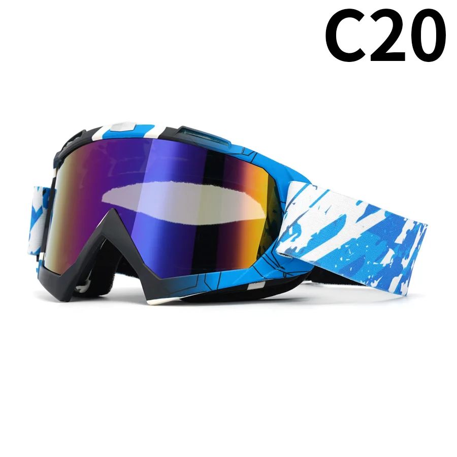 Motocross Wind‑Shield Goggles, Anti‑Dust Anti‑Scratch Dirt Bike Enduro Motorcycle Eyewear For Off‑Road Riding