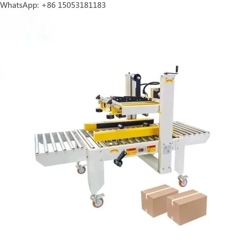 Manual Semi-Automatic Carton Tape Sealer Industrial Box Case Sealing Packaging Machine