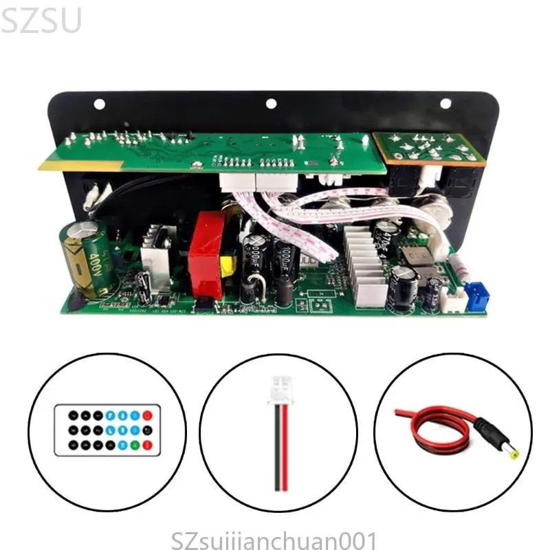 

SZSU D60 Мощная Bluetooth-совместимая плата усилителя 2xmicrophone для домашнего слухового