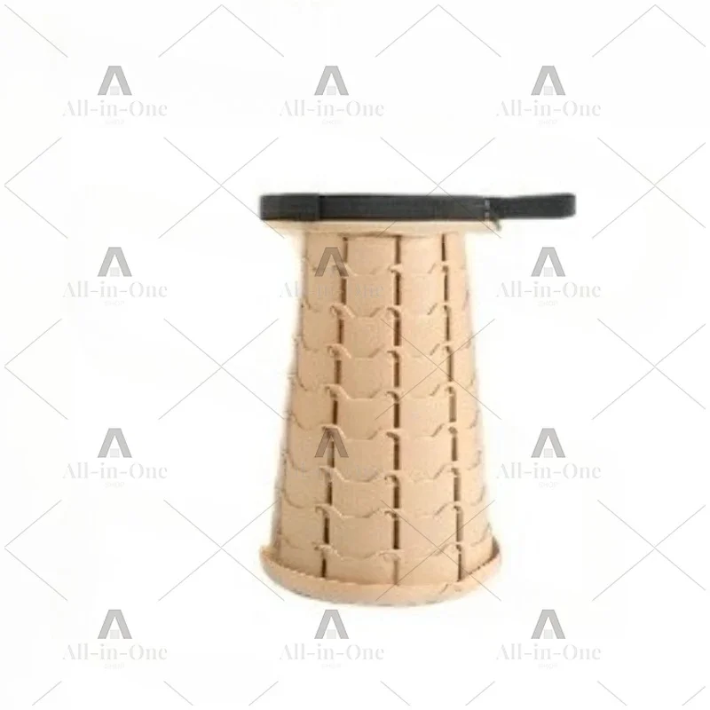 Retractable folding stool Portable outdoor camping fishing chair Adjustable pony subway stool Household shrink bench
