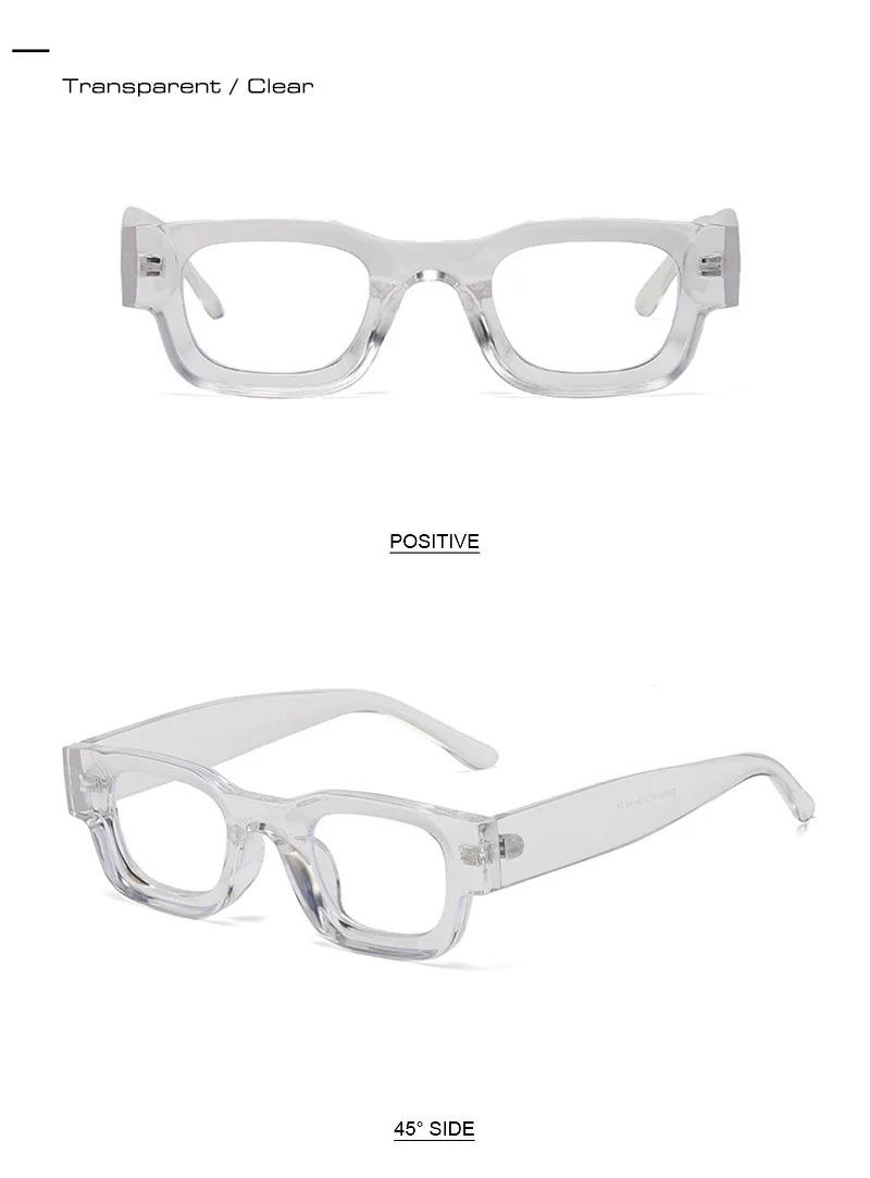 SHAUNA Vintage kleine quadratische polarisierte Sonnenbrille, modische Anti-Blaulicht-Brillengestelle – Detail 19