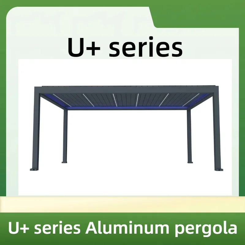 

U Home New Series Customizable Sizes Sun Privacy Pavilions Install Fences Shutters And Glass Can Be Installed With Sliding Door