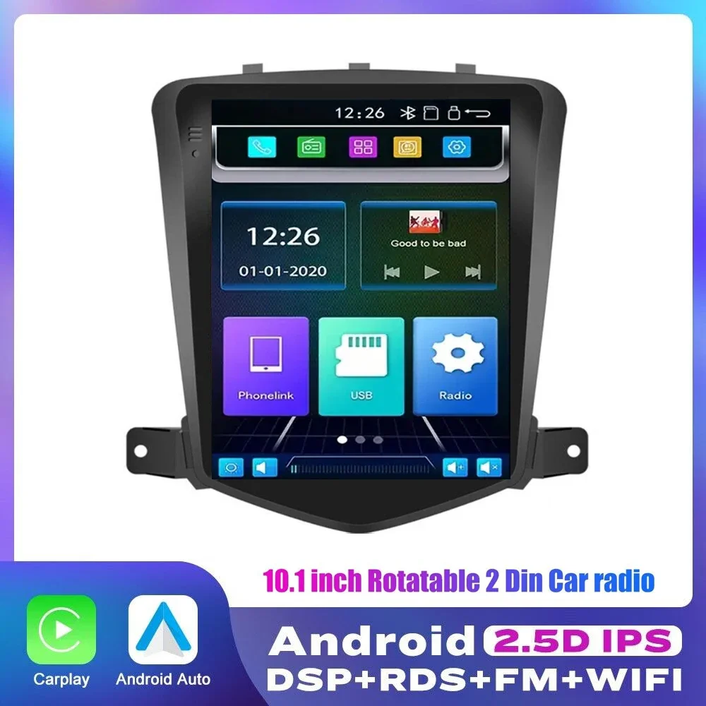 

Car Android 13 For Tesla style Chevrolet Cruze J300 2008-2014 Radio multimedia Player Carplay Android Auto 2din DVD Stereo