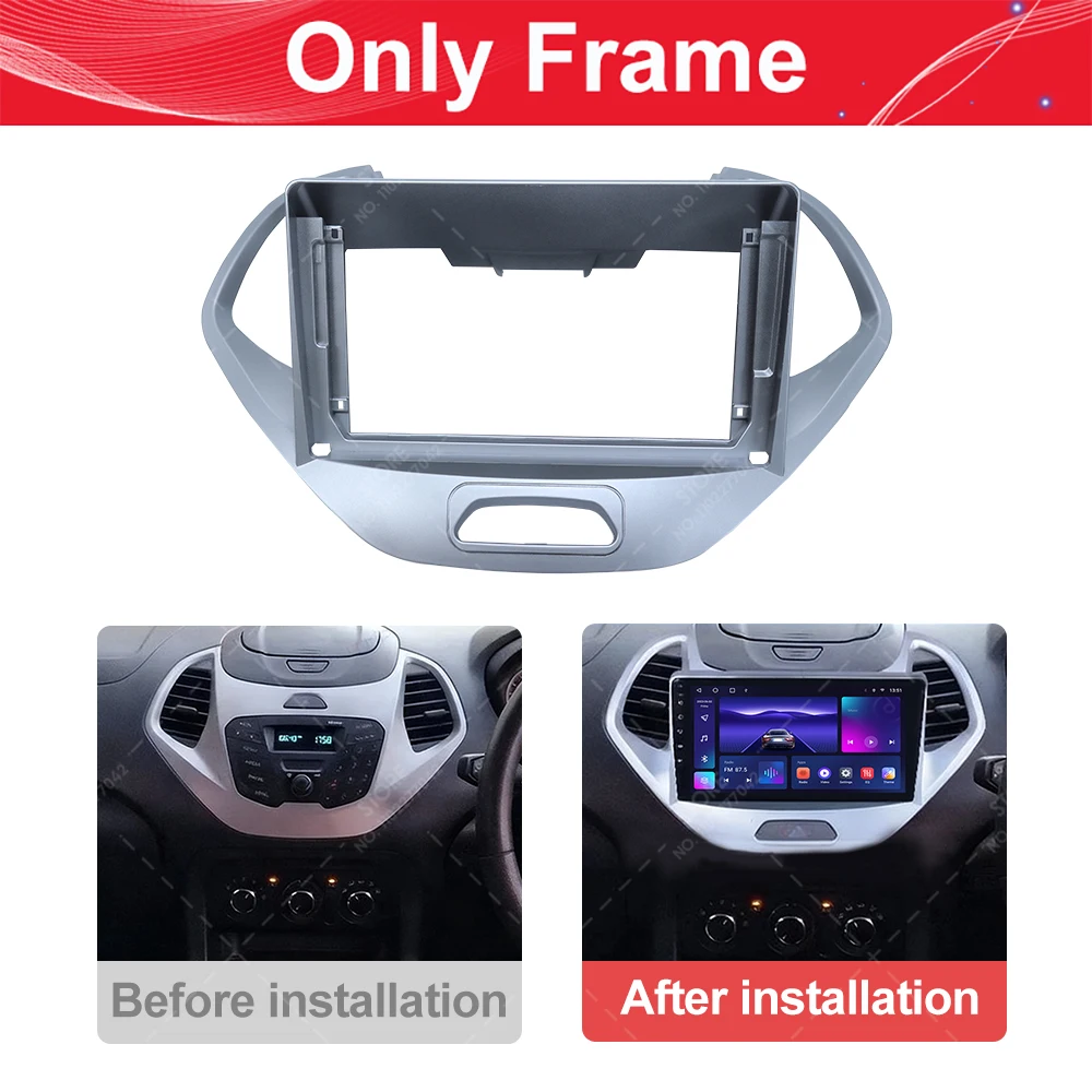 لفورد فيجو كا أسباير Freestyle2015-2018 / 2019-2020 إطار السيارة فآسيا محول Canbus صندوق أندرويد راديو داش تركيب لوحة عدة