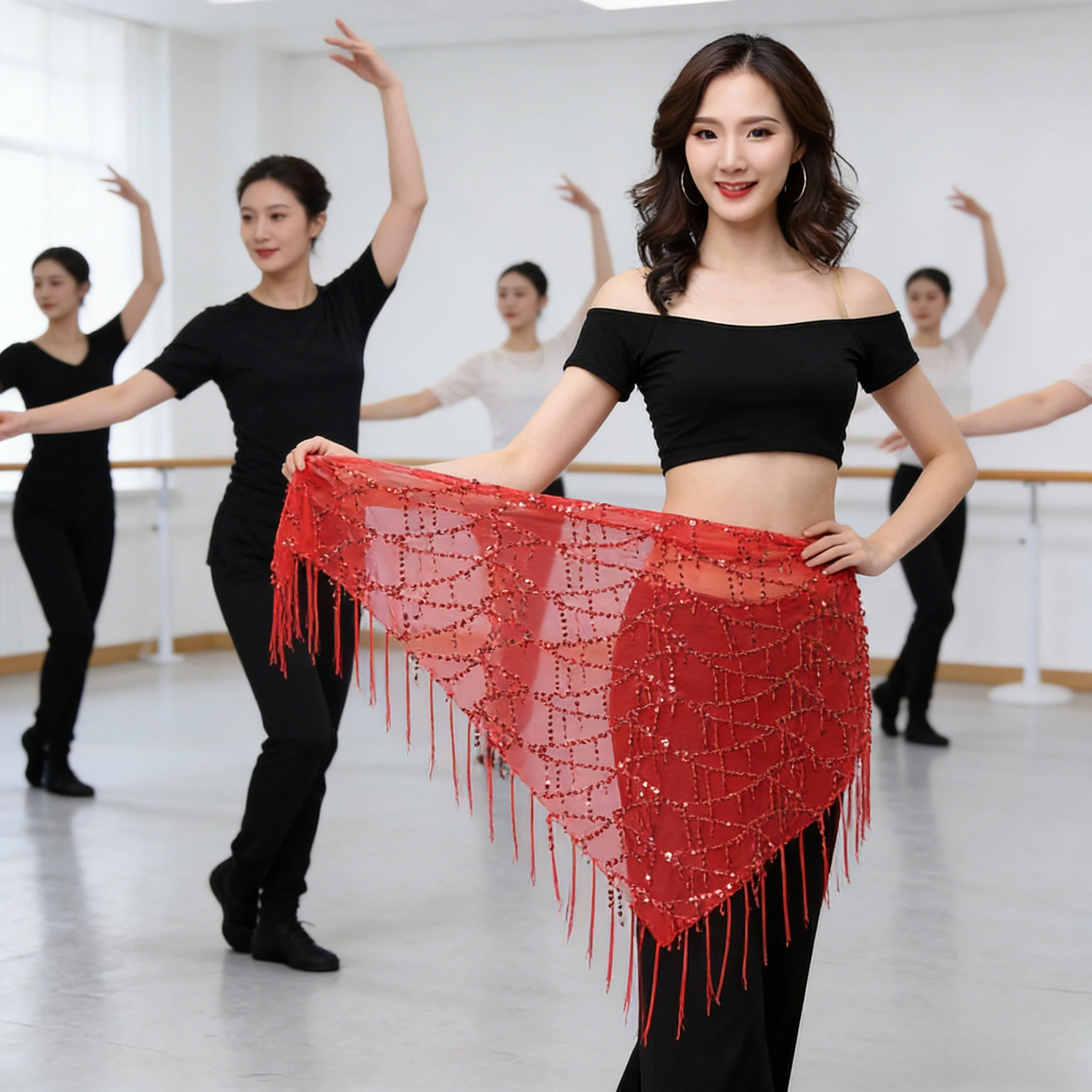 

Пояс-цепочка для танца живота с кисточками, треугольный платок, пояс для выступлений, пояс для тренировок, аксессуар для костюма