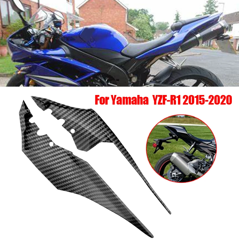 YZF-R1 Motorcycle Rear Tail Pillion Cowl Fairing Body Tail Cover Fit for Yamaha YZFR1 YZF R1 YZFR1 2015 2016 2017 2018 2019 2020