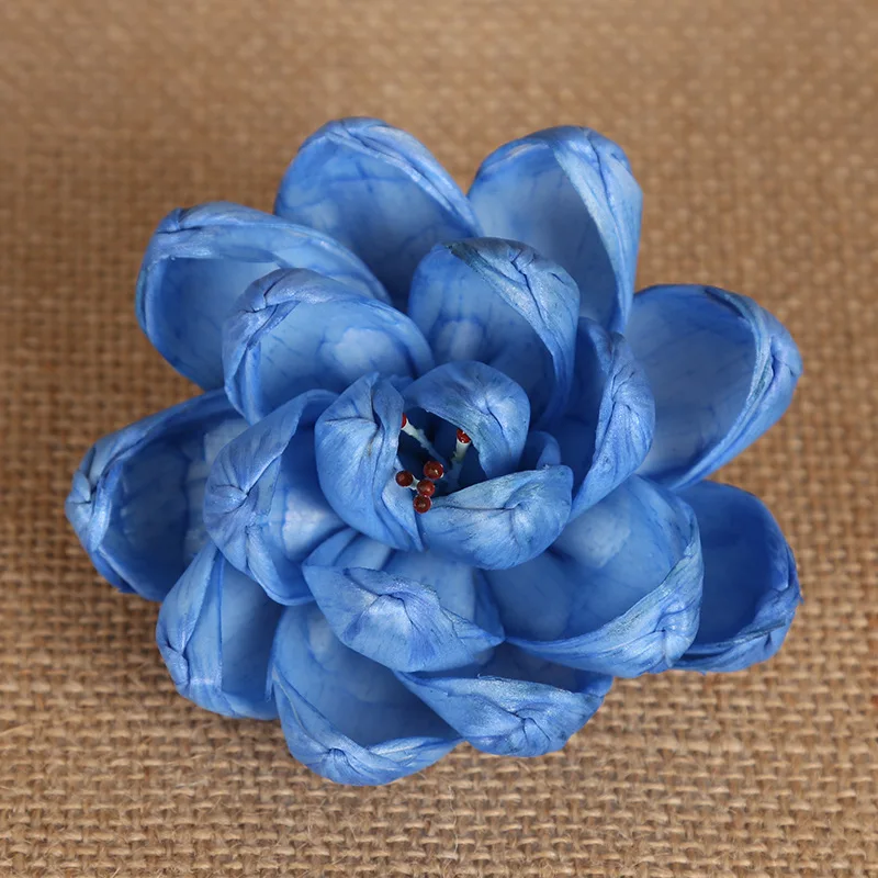 

5PCS Dyed Water Lily Grass Flower Vine Flower Special Volatile Accessories for Non-fire Aromatherapy Decorative Artificial Dried