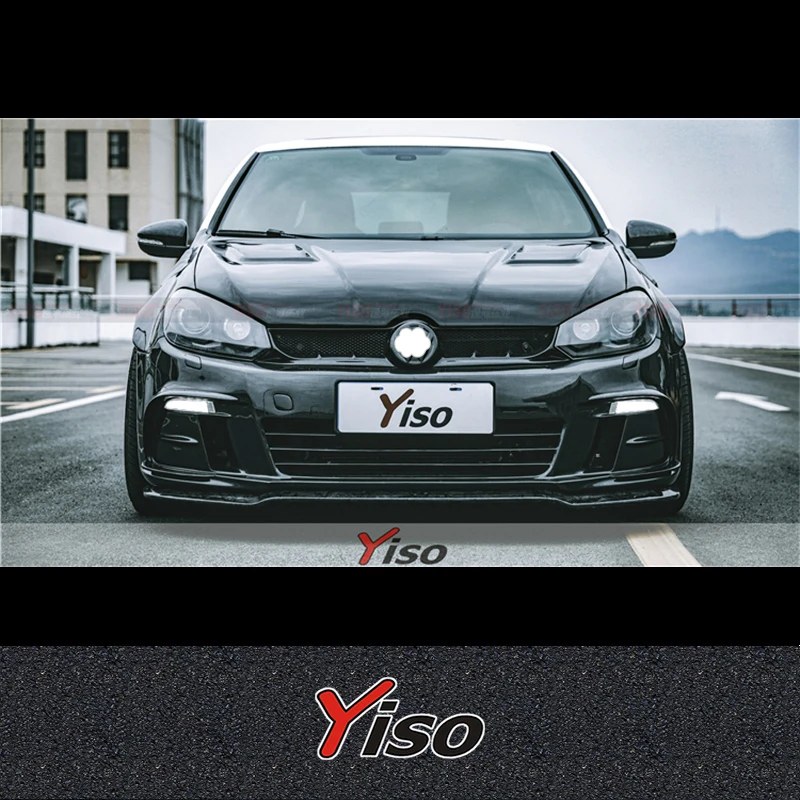 

Suitable for GOLF 6 R20 R Modified encirclement Front Bumper GOLF 6 R20 R Carbon fiber Front Bumper Aerodynamic kit