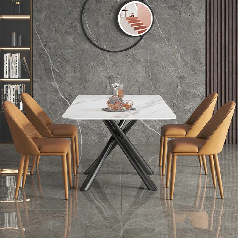 

Итальянский современный стол, простой дизайн, прямоугольный обеденный стол, дизайн гостиной, Moveis Para Cozinha, кухонная мебель