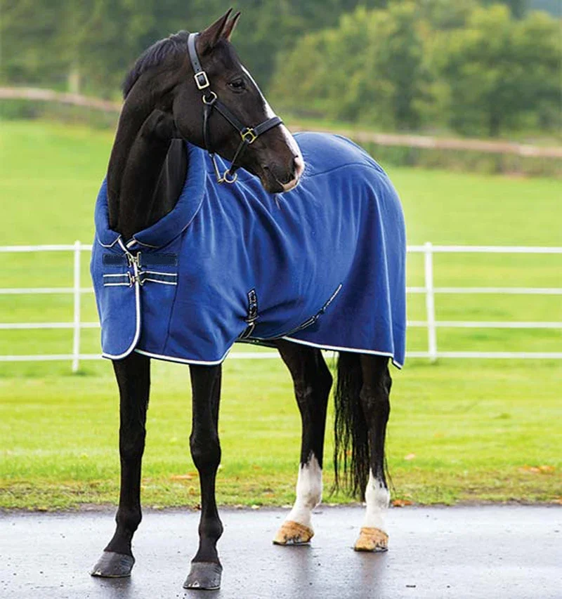 Wholesale Equine Equestrian Warm Rugs Breathable Stable Fleece Horse Rug Horse Equipment Turnout Rugs Custom