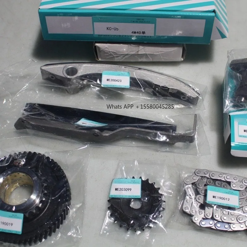 4M40 KC-05 Single Row Timing Chain Kit Engine Timing Repair Replacement Set Fit For Diesel Engine Maintenance Auto Spare Parts