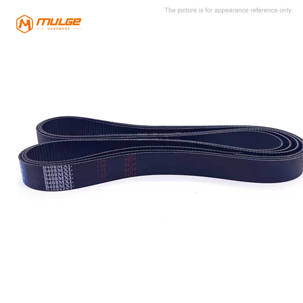 MXL Timing Belt Width 4.8/6/10/12.7mm Trapezoidal Tooth Closed Loop Rubber Synchronous Belt B40 To B77