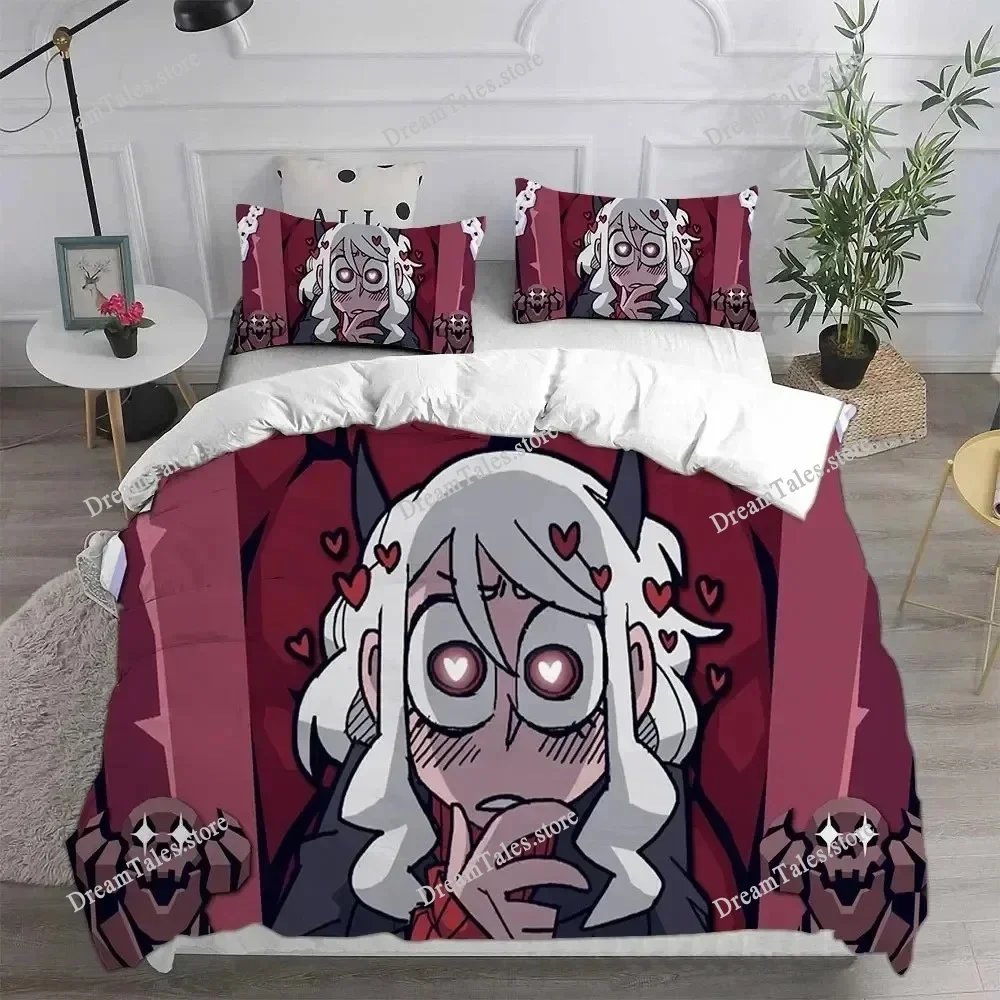 Game Helltaker Bedding Sets Comforter Quilt Bed Cover Duvet Cover Pillow Case Sets Bedroom Decoration Home Textiles741 4