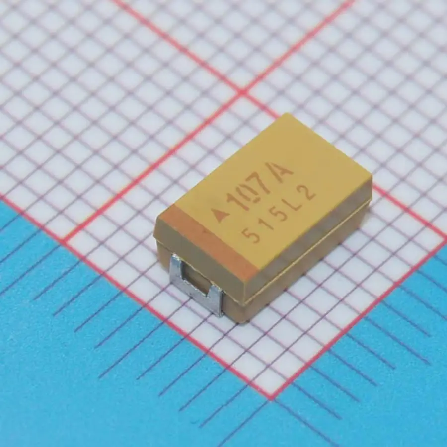 Mcigicm 20pcs d 7343-31 100uf 10v smdアングルコンデンサ