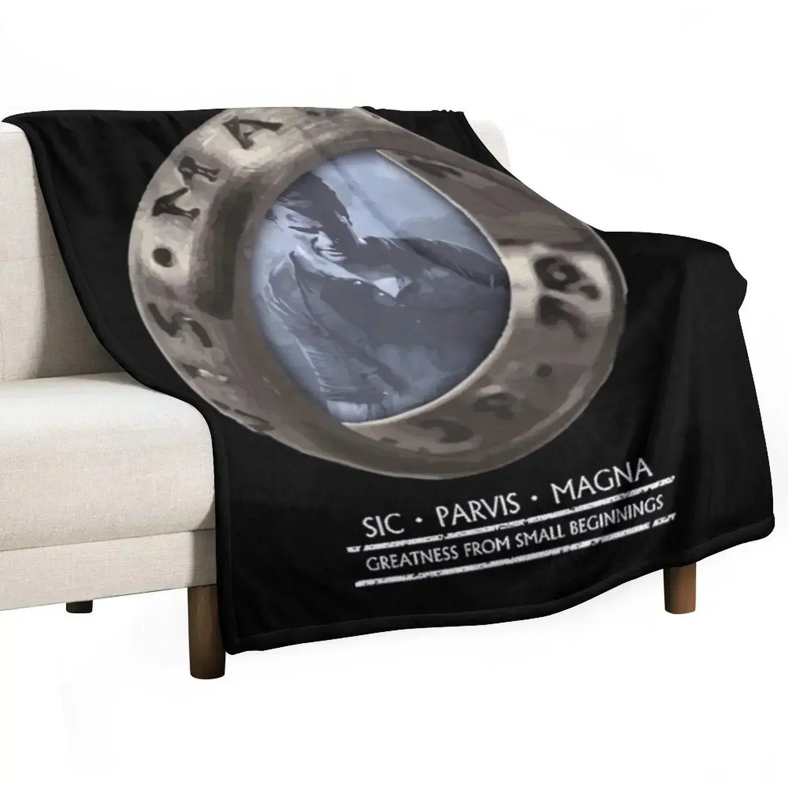 Uncharted Ring TShirt Throw Blanket Warm Comforter Blankets