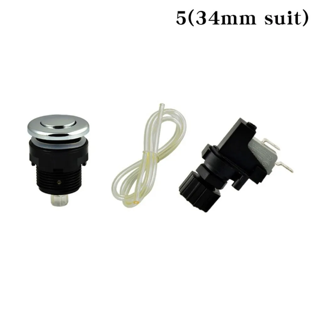 

28 32 34mm Pneumatic Push Button Switch Easy Installation Multi-purpose Air Switch Button Pneumatic Air Pressure Switch