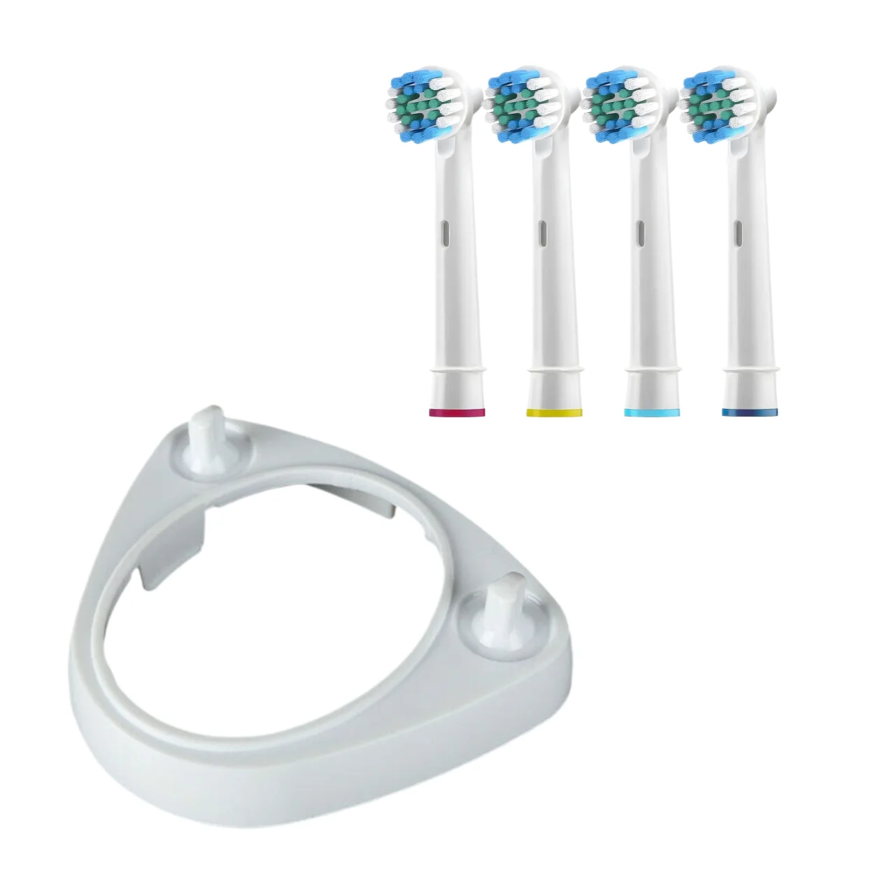 Electric Toothbrush Charging Base Holder and Replacement Brush Heads for Oral B Electric Toothbrushes PRO Series