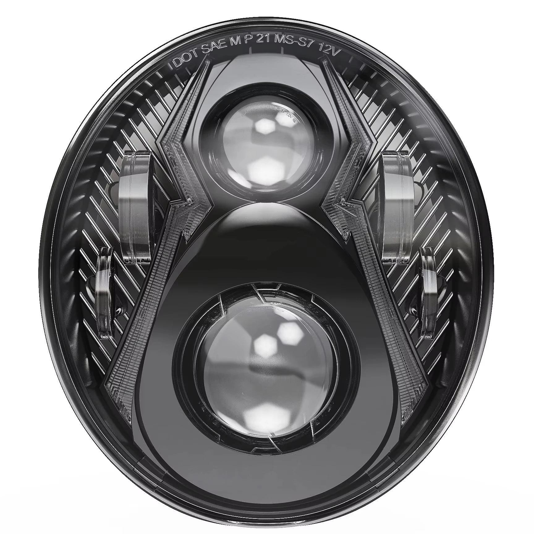 

MS-S7 Morsun LED Dirt Bike Headlight Assembly For Har Ley Softail Breakout LED Lights Motorcycle Lighting System Accessories