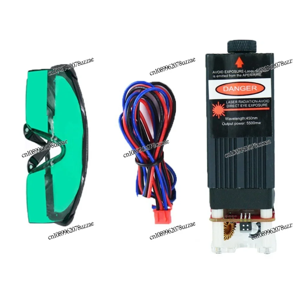 Engraving Machine Laser Head Violet Blue Light Module Carving Cutting Laser Emission Accessory