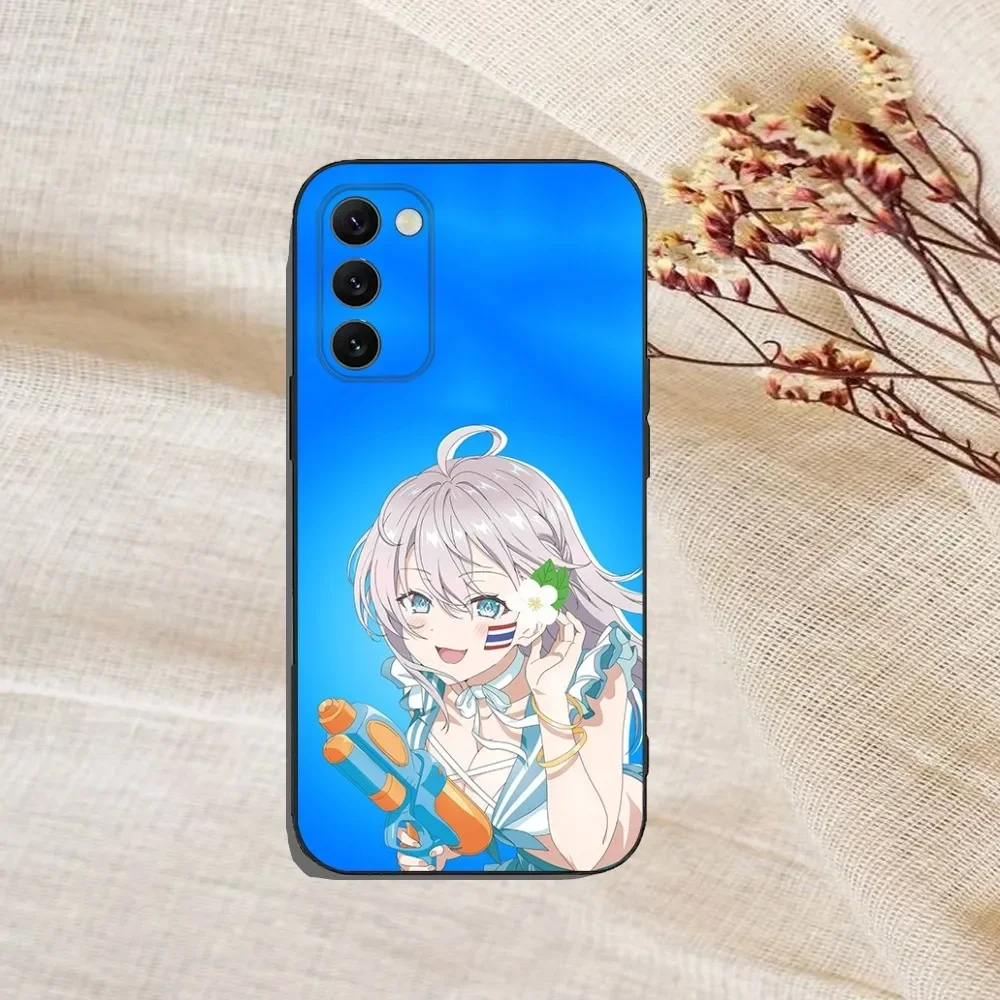 Anime Alya Roshidere Alisa K-Kujou Phone Case For Samsung Galaxy A20,A21s,A22,A31,A32,A52,A53,A72,73,A80,A91Soft Black Cover