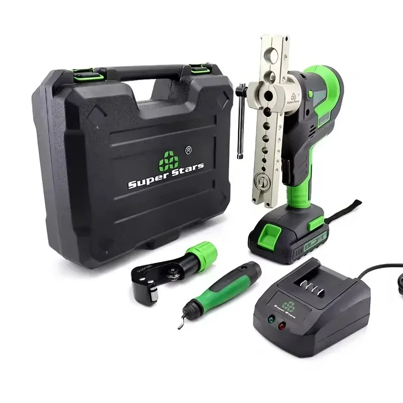 

ST-E809AM Lithium Battery Electric Tube Flaring Tool for Air Conditioner Refrigeration Copper Pipe Expander