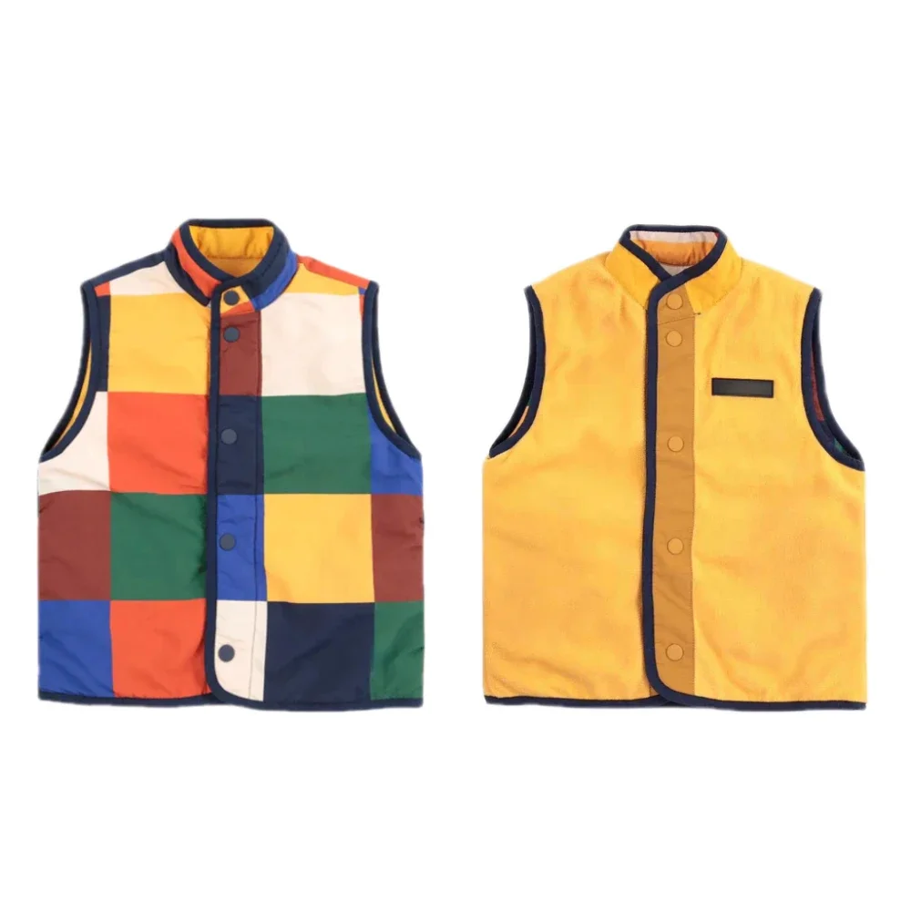 جاكيت أطفال طفلة ملابس الشتاء BC العلامة التجارية طفل الفتيان القطن معاطف الصوف الدافئة بلوزات على الموضة الكرتون سترة الأطفال أبلى