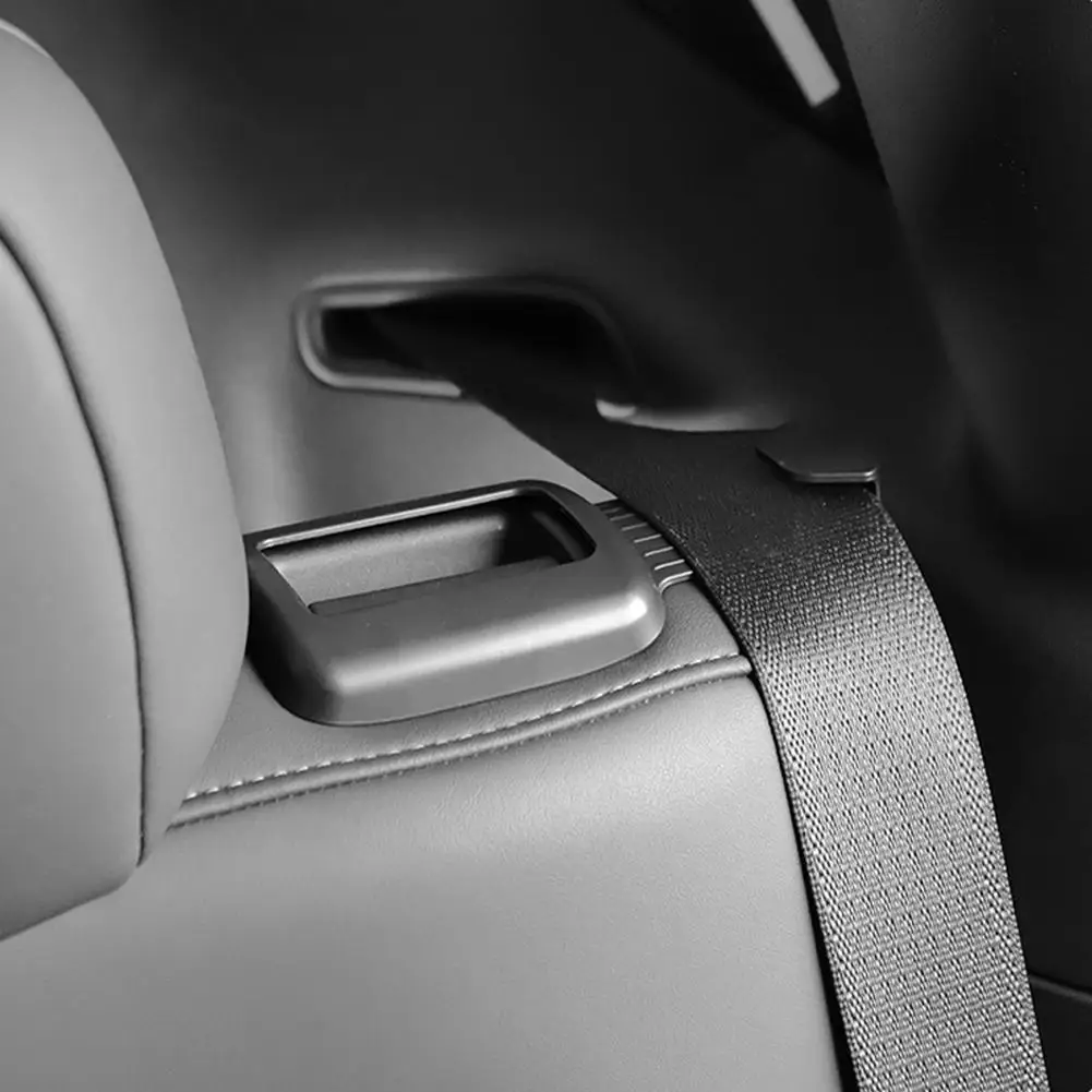 Seat Belt Fixing Bracket For Tesla Model Y Rear Seat Belt Limiter Protective Cover ABS Modely Car Case Interior Accessories image 4