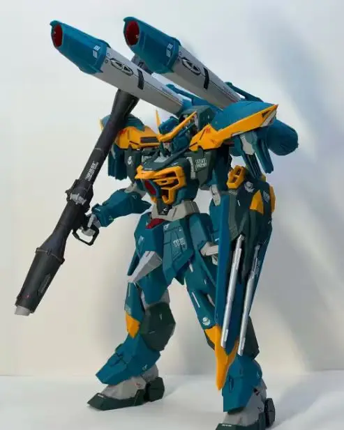 Baobao modo co-branded feroz tigre modo fm 1/100 calamidade figuras de ação com adesivo de água e peças de efeitos especiais brinquedo presente