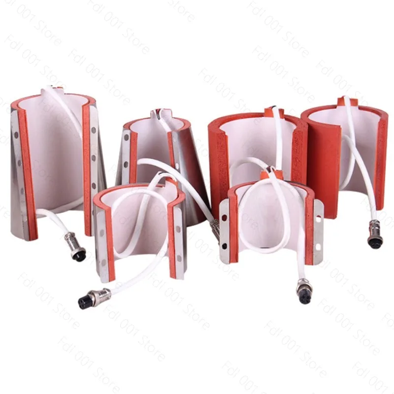 Heat transfer baking cup machine accessories Thermos cup Large conical cup fixture Fahrenheit strip baking coaster
