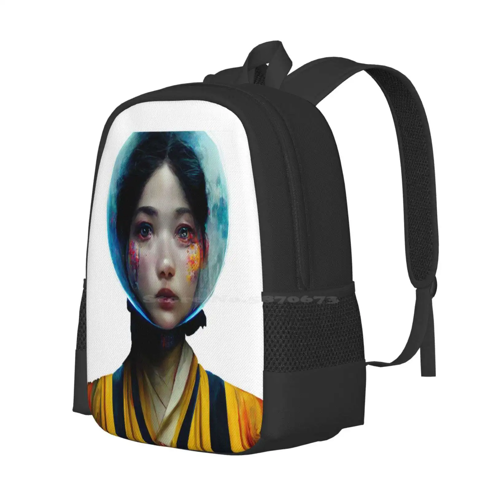 Dystopian Japanese Anime Girl School Bags per ragazze adolescenti borse da viaggio per Laptop Anime giapponesi Girl Animeworld Animeedits