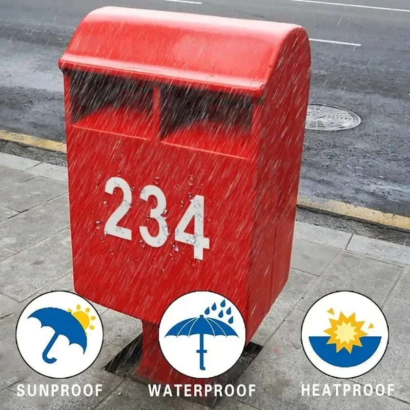 5/1pcs Waterproof Highly Reflective License Plate Stickers Nanofilm License Plate Sticker Auto Trunk Sill Scuff Protector Film