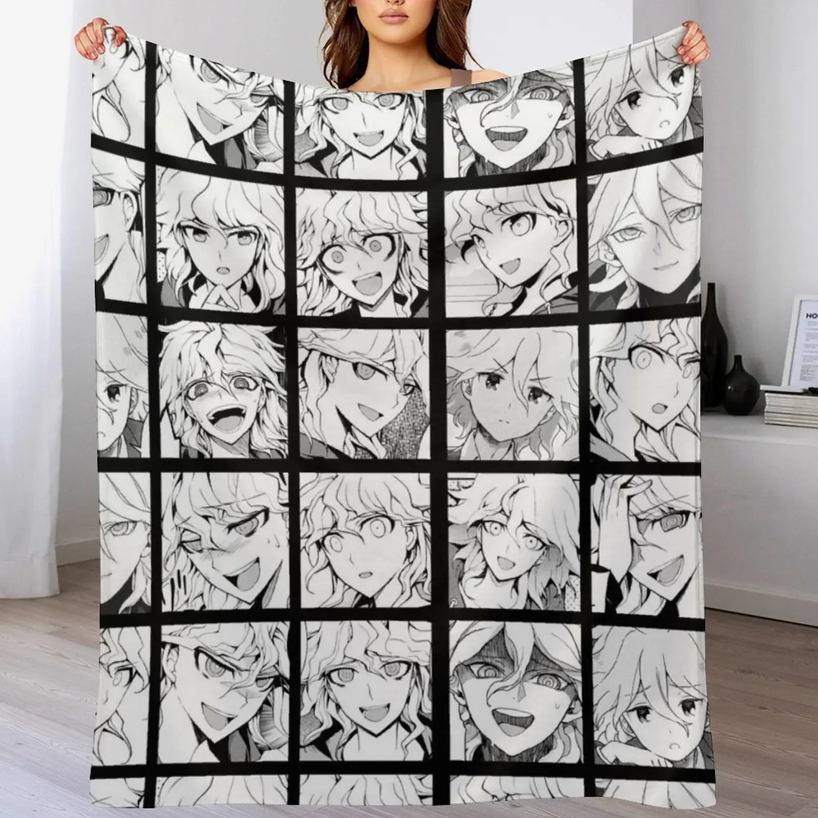 

Nagito Manga Collection Throw Blanket Luxury Throw for sofa Picnic Thin Blankets