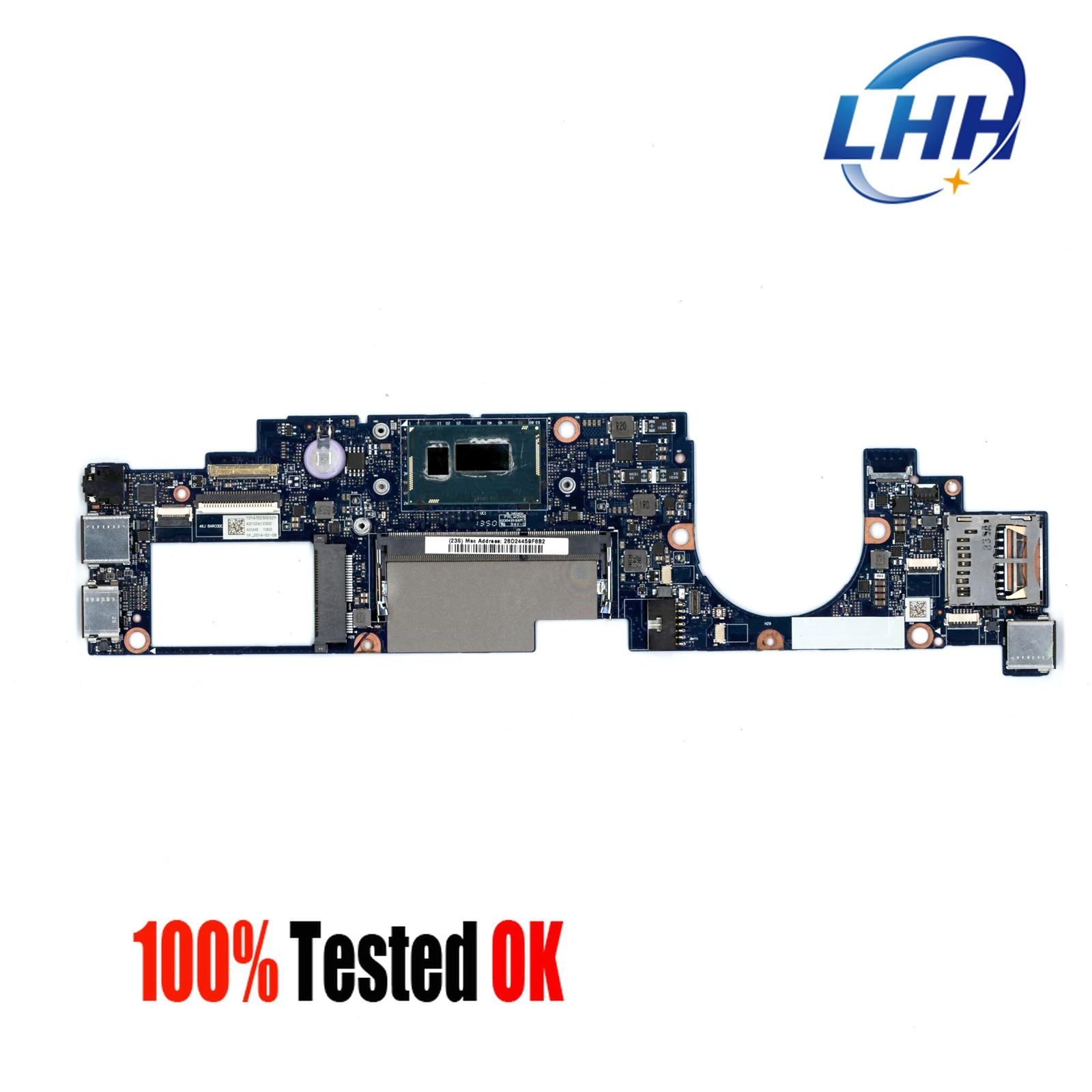 Laptop Motherboard para Lenovo, NM-A191 Mainboard para Lenovo, CPU, I5-4210Y, 11S, totalmente testado