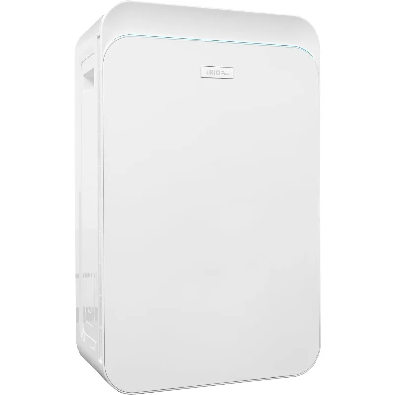 TRIO PLUS 5-Stage HEPA Air Purifier with UVC, PCO, Carbon, Air Quality Sensor, & Auto Function – Covers Up to 3,300 Sq. Ft.