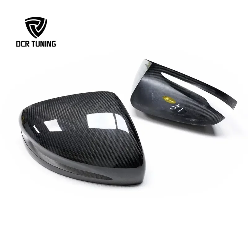Dry Carbon Fiber Front Mirror Cover Stick On for G Class W464 GLE X167 COUPE C292
