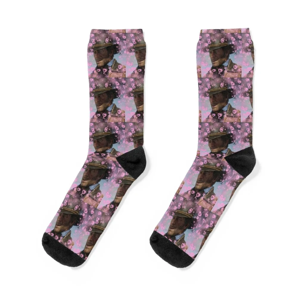 

Arthur Morgan Hearts Socks Toe sports Rugby colored christmass gift Women's Socks Men's