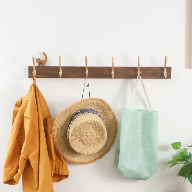 Entrance Hall Wall Coat Racks Bedroom Living Rooms Furniture Hat Bag Scarf Organizers Hanger Hooks Portable Clothes Hangers Rack