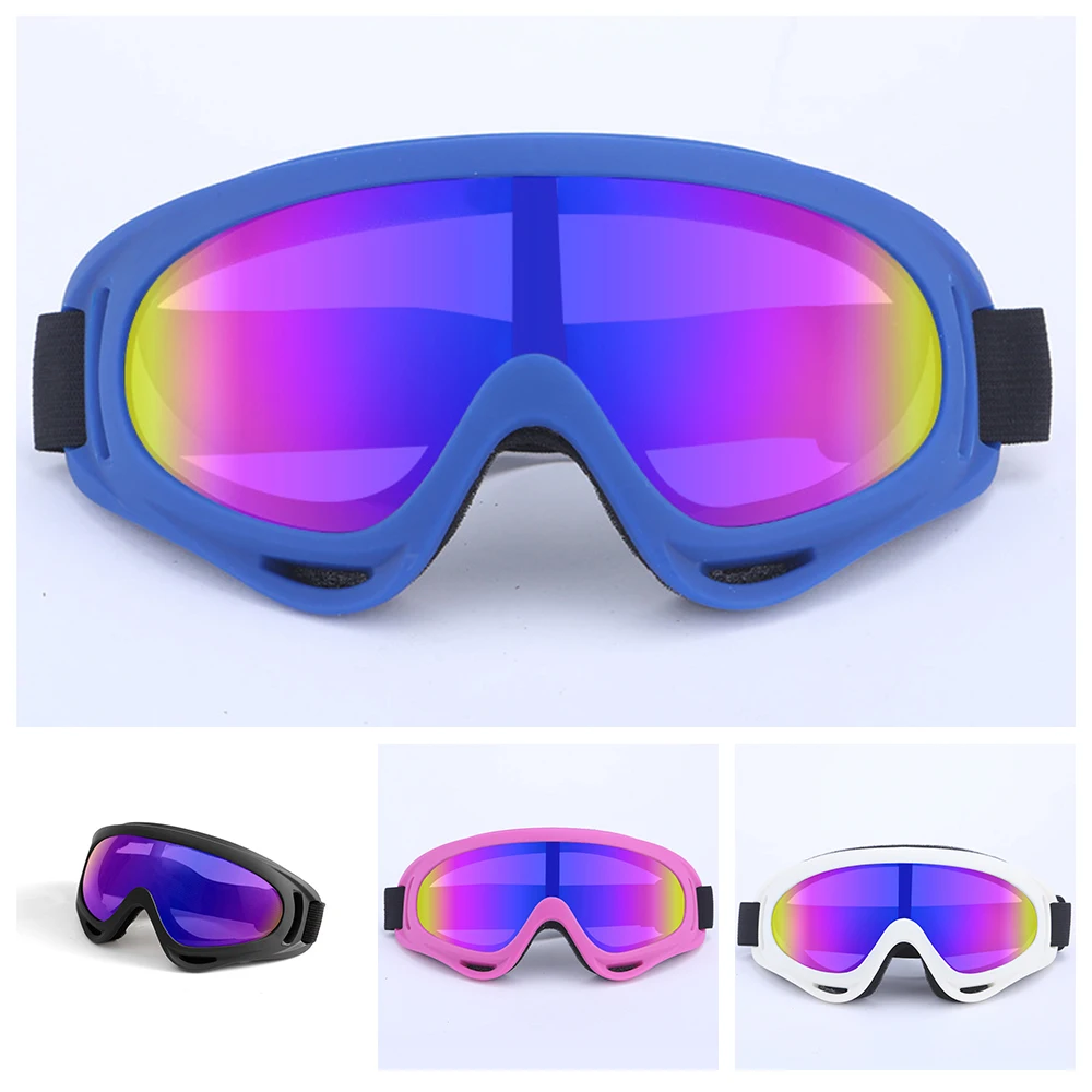 Man Women Mountain Sports Anti-Glare Windbreak Ventilate Glasses Ski Equipment Motorcycle ATV MTB DownHill Racing Goggles 2024