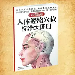 Acupuncture Point Diagram Human Body Meridian Acupoint Diagram Quasi-Atlas Traditional Chinese Medicine Meridian Picture Book